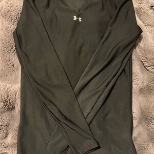 Under Armour Women's Charcoal Long Sleeve Tee